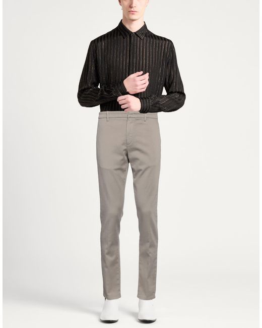 Dondup Gray Trouser for men