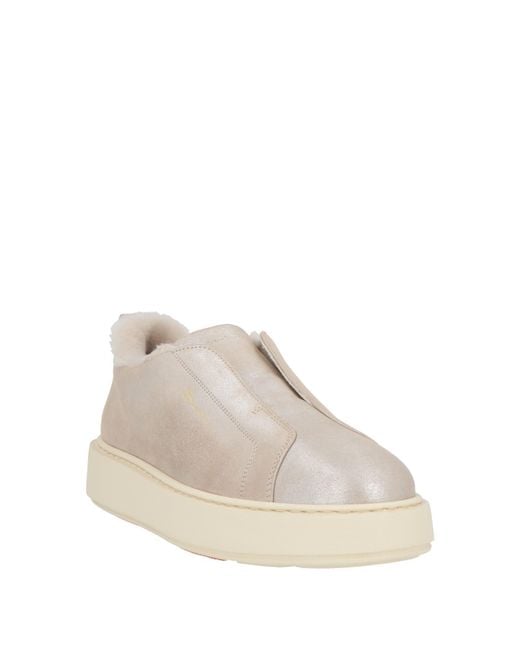 Santoni Natural Trainers
