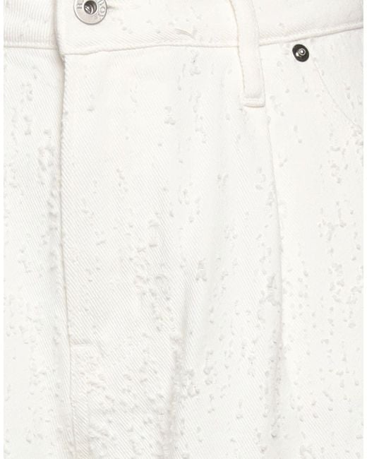Halfboy White Jeans Cotton