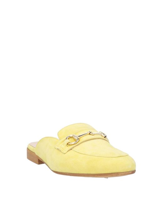 Ovye' By Cristina Lucchi Yellow Mules & Clogs