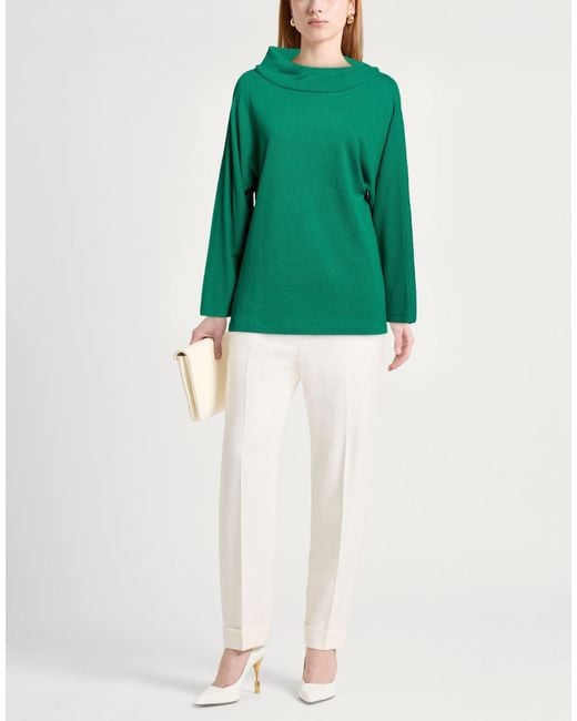 Alberta Ferretti Green Pullover