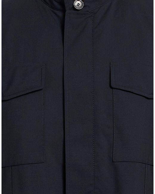 Zegna Blue Jacket Wool for men