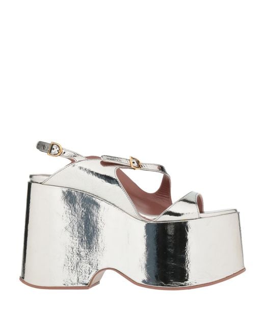 Del Core White Sandals