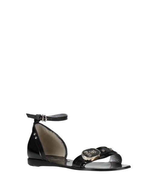 Fabi Black Sandals Leather