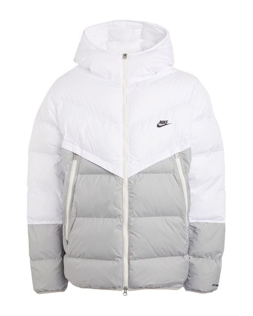 Nike Down Jacket in White for Men | Lyst Australia