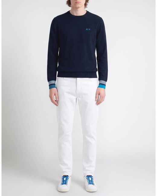 Sun 68 Blue Jumper for men