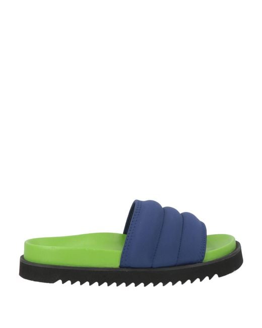 Nina Ricci Green Sandals Textile Fibers