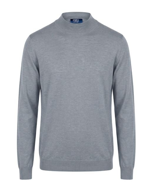 Pullover Fedeli de hombre de color Blue