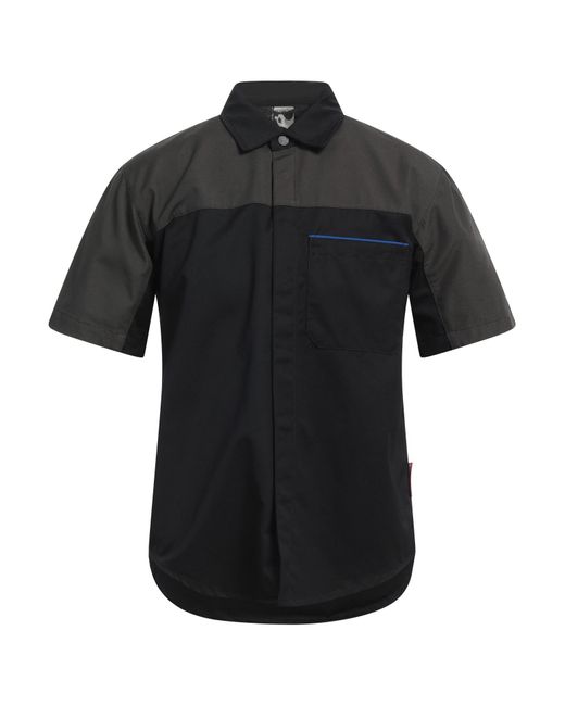 Camicia di GR10K in Black da Uomo