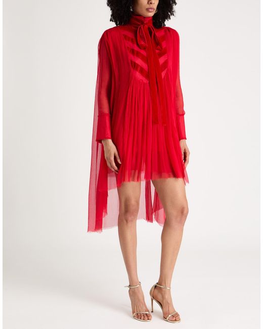 Robe Midi KHOSROV en coloris Red