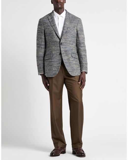 Etro Gray Blazers for men