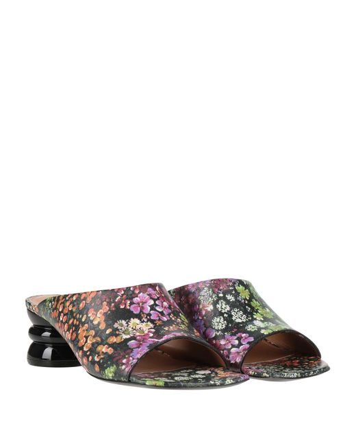 Dries Van Noten Black Sandals