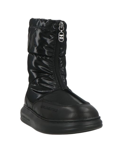 Karl Lagerfeld Black Ankle Boots