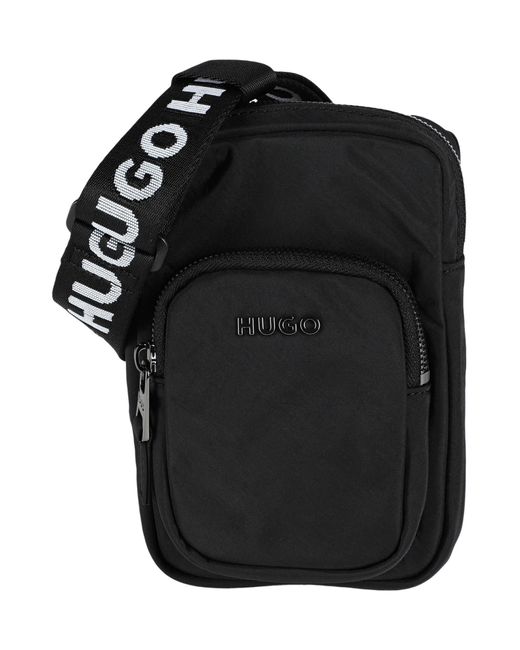 HUGO Black Cross-body Bag for men