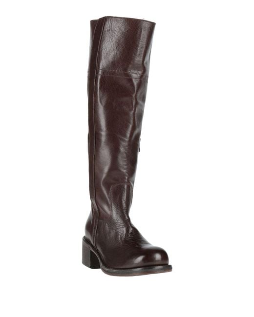 Moma Brown Boot Calfskin