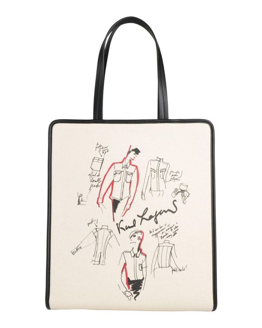 Karl Lagerfeld Natural Handbag