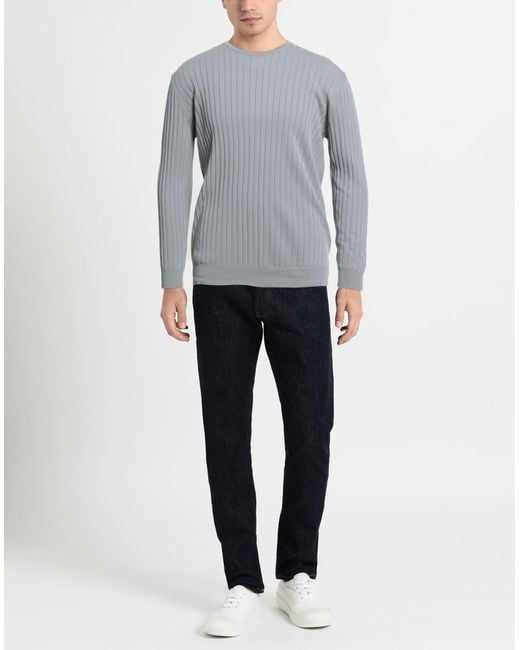 Pullover di FILIPPO DE LAURENTIIS in Gray da Uomo