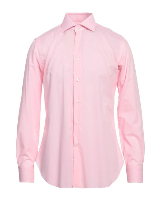Barba Napoli Pink Shirt for men