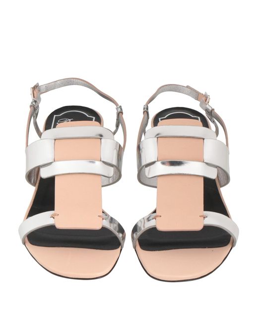 Roger Vivier White Sandals