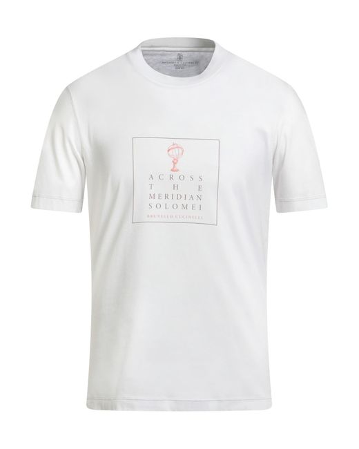 Brunello Cucinelli T-Shirts in White für Herren