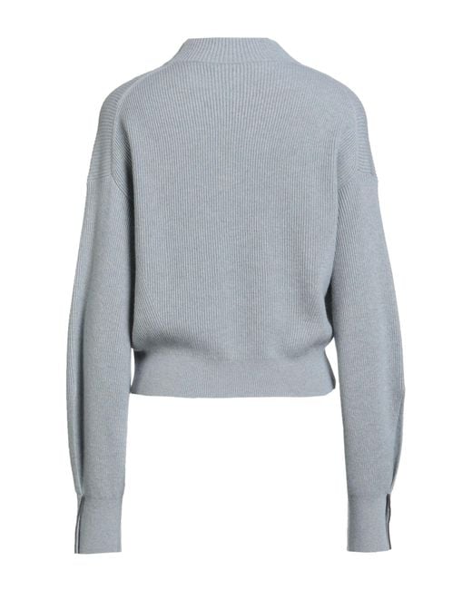 Brunello Cucinelli Blue Turtleneck
