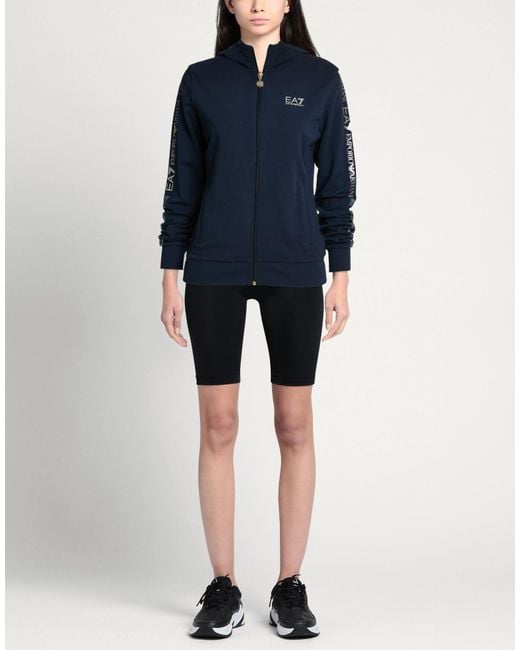 EA7 Blue Sweatshirts