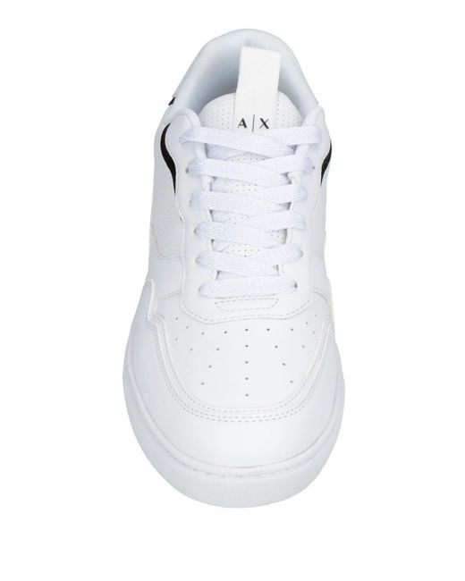 ARMANI EXCHANGE White Trainers for men
