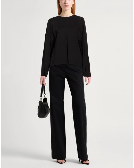 Top MEIMEIJ de color Black