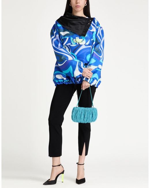 Emilio Pucci Blue Jacket Polyamide