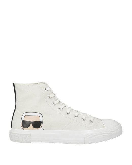 Karl Lagerfeld White Trainers for men