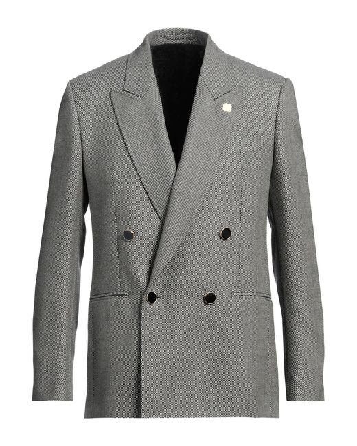Blazer Lardini pour homme en coloris Gray