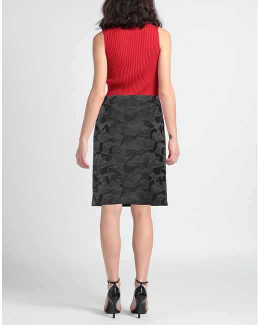 Aspesi Gray Mini Skirt