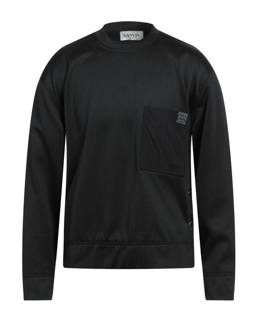 Lanvin Black Sweatshirt for men