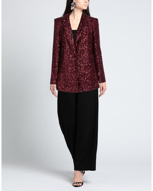 Soallure Purple Blazer