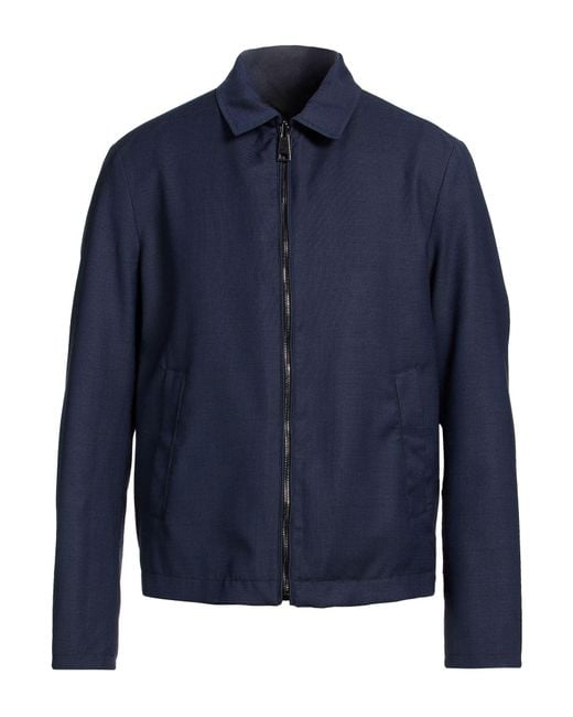 Canali Blue Jacket for men