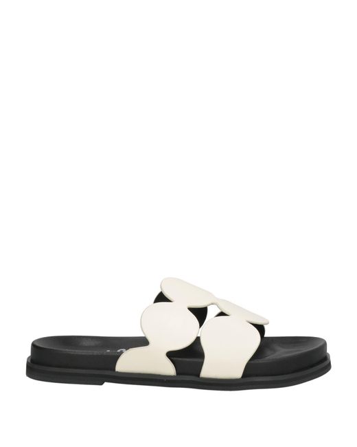 Bibi Lou White Sandals