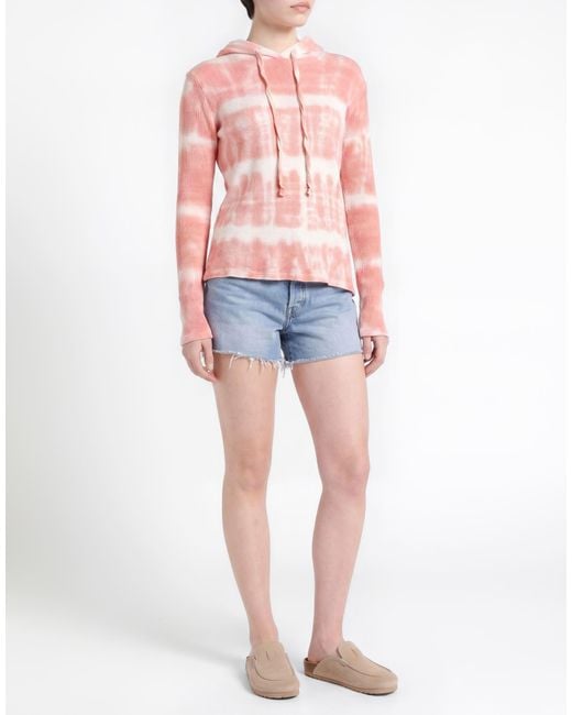 LA DETRESSE Pink Sweatshirt Cotton