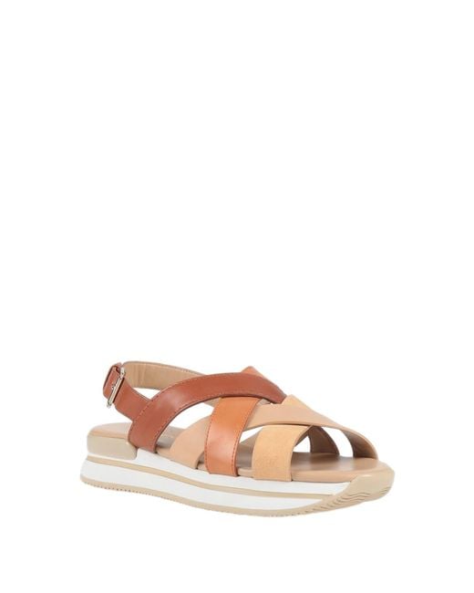Hogan Brown Sandals