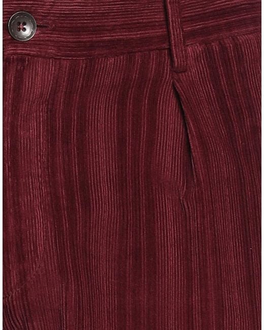 Incotex Red Trouser for men