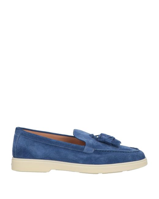 Santoni Blue Loafer