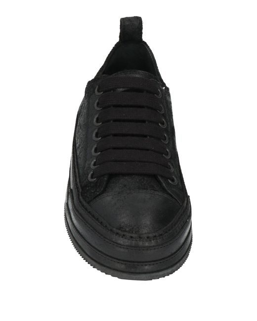Ann Demeulemeester Black Sneakers