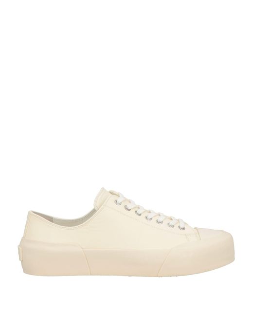 Jil Sander Natural Sneakers Leather for men