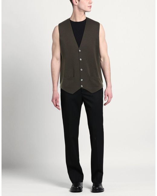 FILIPPO DE LAURENTIIS Black Cardigan for men