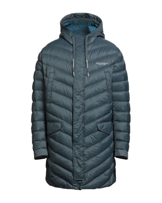 ARMANI EXCHANGE Blue Puffers for men