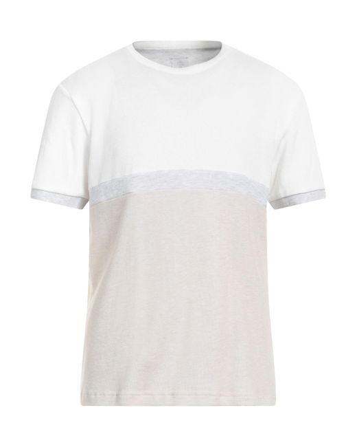 Eleventy T-shirts in White für Herren