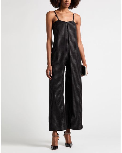 No Secrets Black Jumpsuits