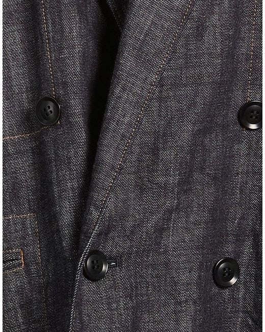 Y's Yohji Yamamoto Women's Gray Blazer Cotton