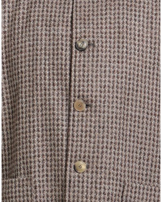 Fedeli Brown Jacket for men