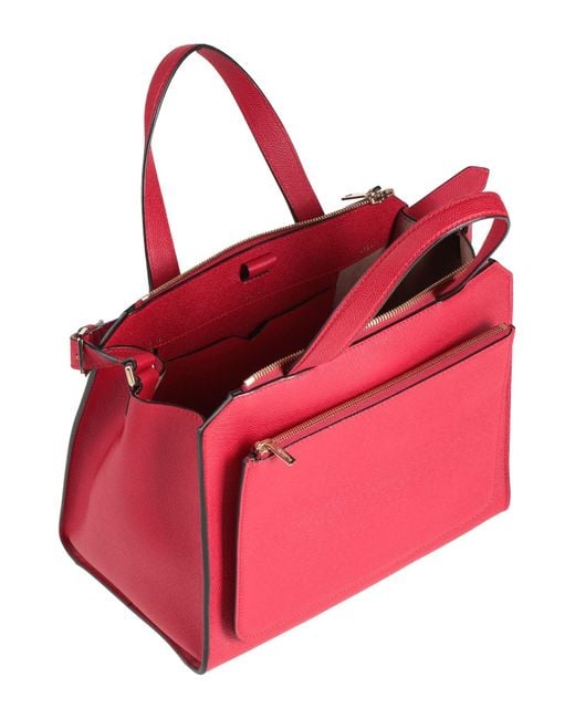 Valextra Red Handbag