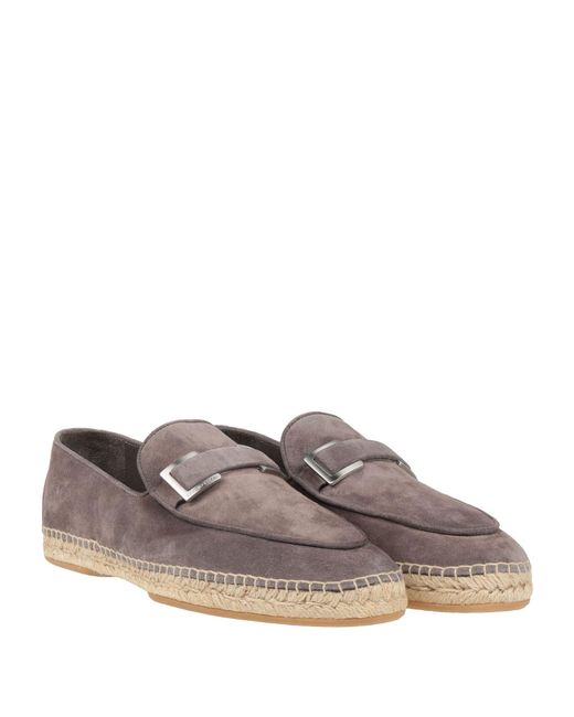 Sergio Rossi Gray Espadrilles for men